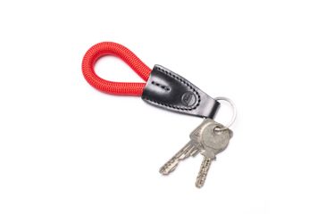 Image of Leica Rope Key Chain, Red, 96729