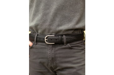 Image of Lejon Pinnacle Leather Belt - Mens, Black, 36, VB-111-36