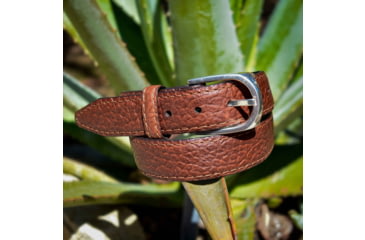 Image of Lejon Pinnacle Leather Belt - Mens, Peanut, 40, VB-114-40