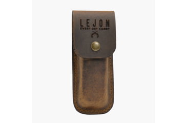 Image of Lejon The Daily Leather Knife Sheath, Ambidextrous, Sienna, VA-762