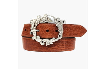 Image of Lejon Vaquera Leather Belt - Womens, Peanut, Large, VB-65774-LRG