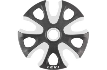 Image of Leki Big Mountain Ski Basket-Black/White