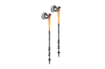 Image of Leki Cross Trail 3 Carbon Trekking Poles, Black, 100 - 135 cm, 65126422