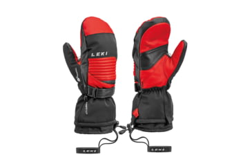 Image of Leki Xplore S Mitt Gloves - Mens, Black/Red, Small, 643840603070