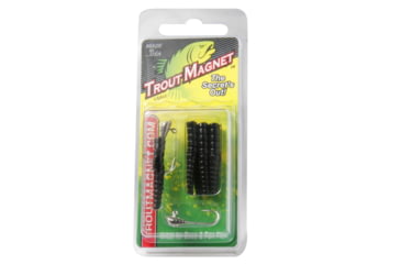 Image of Leland Trout Magnet 9pc. Pack, 7 Bodies and 2-1/64 oz Size 8 Jigheads, Black, 87686
