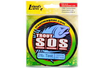 Image of Leland Trout Magnet SOS Fishing Line 2lb, 87669