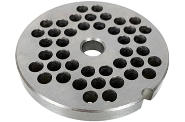 Image of LEM Products #10/12 Grinder Plate - 1/4in Hole Size, Salvinox SS, 475SS-SAL