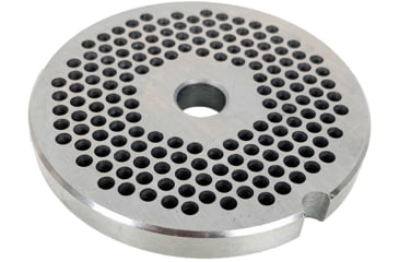 Image of LEM Products #10/12 Grinder Plate - 1/8in Hole Size, Salvinox SS, 347SS-SAL