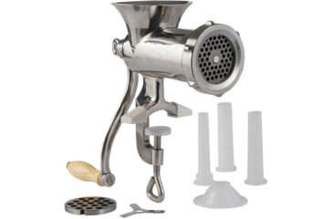 Image of LEM Products #10 Clamp On Hand Grinder, Stainless Steel, 821