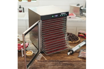 Image of LEM Products 16 Tray Stainless Steel Dehydrator, 1732