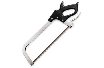 Image of LEM Products 16in Meat Saw, Black Handle w/ tightening cam, Nickel Blade, 640