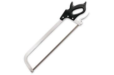 Image of LEM Products 22in Meat Saw, Black Handle w/ tightening cam, Nickel Blade, 639