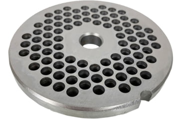 Image of LEM Products #32 Grinder Plate - 1/4in Hole Size, Salvinox SS, 481SS-SAL