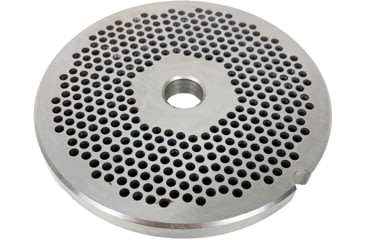 Image of LEM Products #32 Grinder Plate - 1/8in Hole Size, Salvinox SS, 376SS-SAL