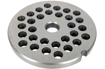 Image of LEM Products #8 Grinder Plate - 1/4in Hole Size, Salvinox SS, 473SS-SAL