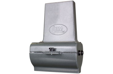 Image of LEM Products Big Bite 2 in 1 Jerky Slicer/Tenderizer Attachment for Grinder, Silver/Gray, 433TJ