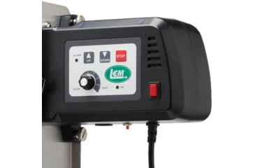 Image of LEM Products Big Bite 20lb Motorized Stuffer w/Motor and 4 Stainless Steel Tubes, Stainless, 1219