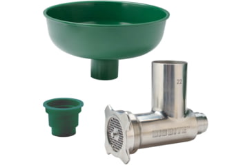 Image of LEM Products Big Bite Dual Grind Attachment for #8/12, Green/Stainless, 1472