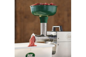 Image of LEM Products Big Bite Dual Grind Attachment for #8/12, Green/Stainless, 1472