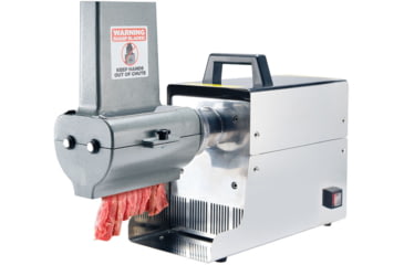 Image of LEM Products Big Bite Electric 2 in 1 Jerky Slicer/Tenderizer, Stainless Steel, 602TJ