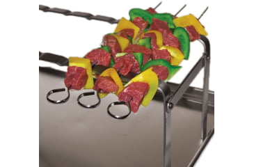 Image of LEM Products Jerky Hanger With 9 Skewers and Seasoning, Stainless, 735