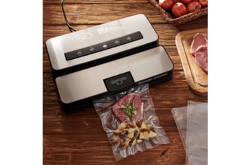 Image of LEM Products Maxvac 250 Vacuum Sealer, Black/Stainless, 1393