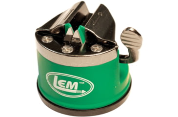 Image of LEM Products Portable Countertop Knife Sharpener, Green, 980
