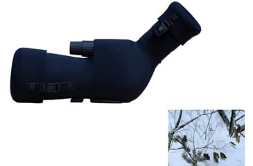 Image of LensCoat Kowa TSN-553 55mm Prominar Pure Fluorite Angled Spotting Scope w/ 15-45x, Realtree Snow, sskw553SN