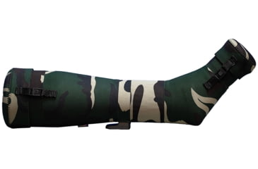 Image of LensCoat Leupold SX-4 HD Pro 65 Angled, Forest Green Camo, SSLSX465AFG