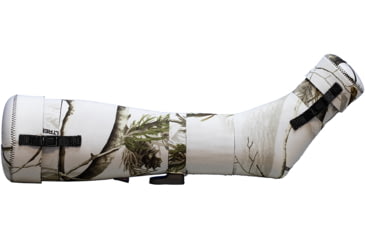 Image of LensCoat Leupold SX-4 HD Pro 65 Angled, Realtree Snow, SSLSX465ASN