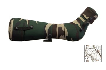 Image of LensCoat Swarovski ATS-80 Angled Spotting Scope Cover, Snow, sssw80sn