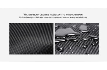 Image of Leofoto AC-2 Multi-functional Camera Messenger Waterproof Bag, Black, AC-2