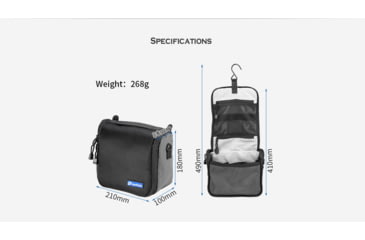 Image of Leofoto AC-2 Multi-functional Camera Messenger Waterproof Bag, Black, AC-2