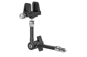 Image of Leofoto AM-6X Magic Arm/GMC-02 Clamp Set for Kestrel Weather Meter/Phone, Black, 6940828313668