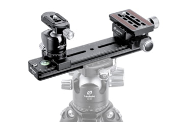 Image of Leofoto FDM-02 Binocular Rangefinder Rail Kit, 20 cm, Black, FDM-02