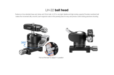 Image of Leofoto FDM-04 Binocular Rangefinder Rail Kit, 45 cm, Black, FDM-04