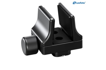 Image of Leofoto GS-3 Lightweight Clamp Support Mount - Arca QR Clamp, Black, GS-3