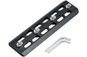 Image of Leofoto GSP-140 M-LOK QR Plate - Arca, Black, GSP-140