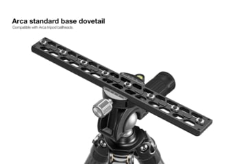 Image of Leofoto GSP-300 M-LOK QR Plates - Arca, Black, GSP-300