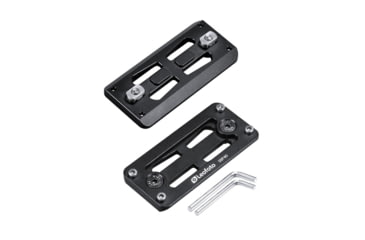 Image of Leofoto GSP-80 M-LOK QR Plates - Arca, Black, GSP-80