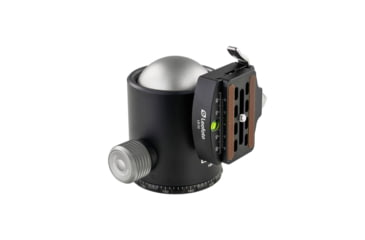 Image of Leofoto HB-70LR 70mm Pro Heavy-Duty Ball Head w/Quick Release Plate, Black, HB-70LR