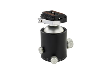 Image of Leofoto HB-70LR 70mm Pro Heavy-Duty Ball Head w/Quick Release Plate, Black, HB-70LR