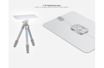 Image of Leofoto LCH-1 Folding Portable Mini Tray/ Table, 1/4'' Mounting, Black, LCH-1