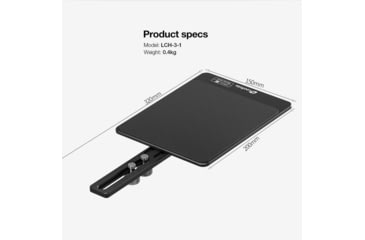 Image of Leofoto LCH-3-1 Mouse Tray, Black, LCH-3-1