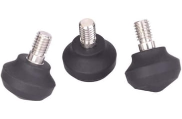 Image of Leofoto LF/LS Rubber Feet for Tripods Set of 3 - LS-40, Black, LS-40