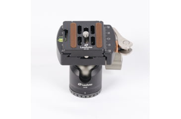 Image of Leofoto LH-25LR Mini Ball Head w/ LR-50 Lever-Release Clamp, Arca, Black, LH-25LR
