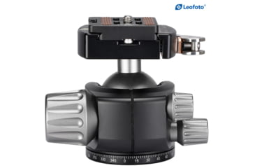 Image of Leofoto LH-40LR Ball Head w/ Lever Release Clamp, Arca, Black, LH-40LR