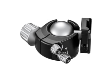 Image of Leofoto LH-55LSC Lever-Release Hybrid Clamp Ball Head, Arca, Black, LH-55LSC