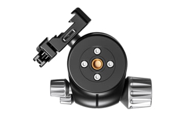 Image of Leofoto LH-55LSC Lever-Release Hybrid Clamp Ball Head, Arca, Black, LH-55LSC