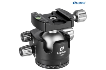 Image of Leofoto LHC-50 50mm Screw-Knob Clamp w/QP-70N 70mm Plate Arca, Black, LHC-50